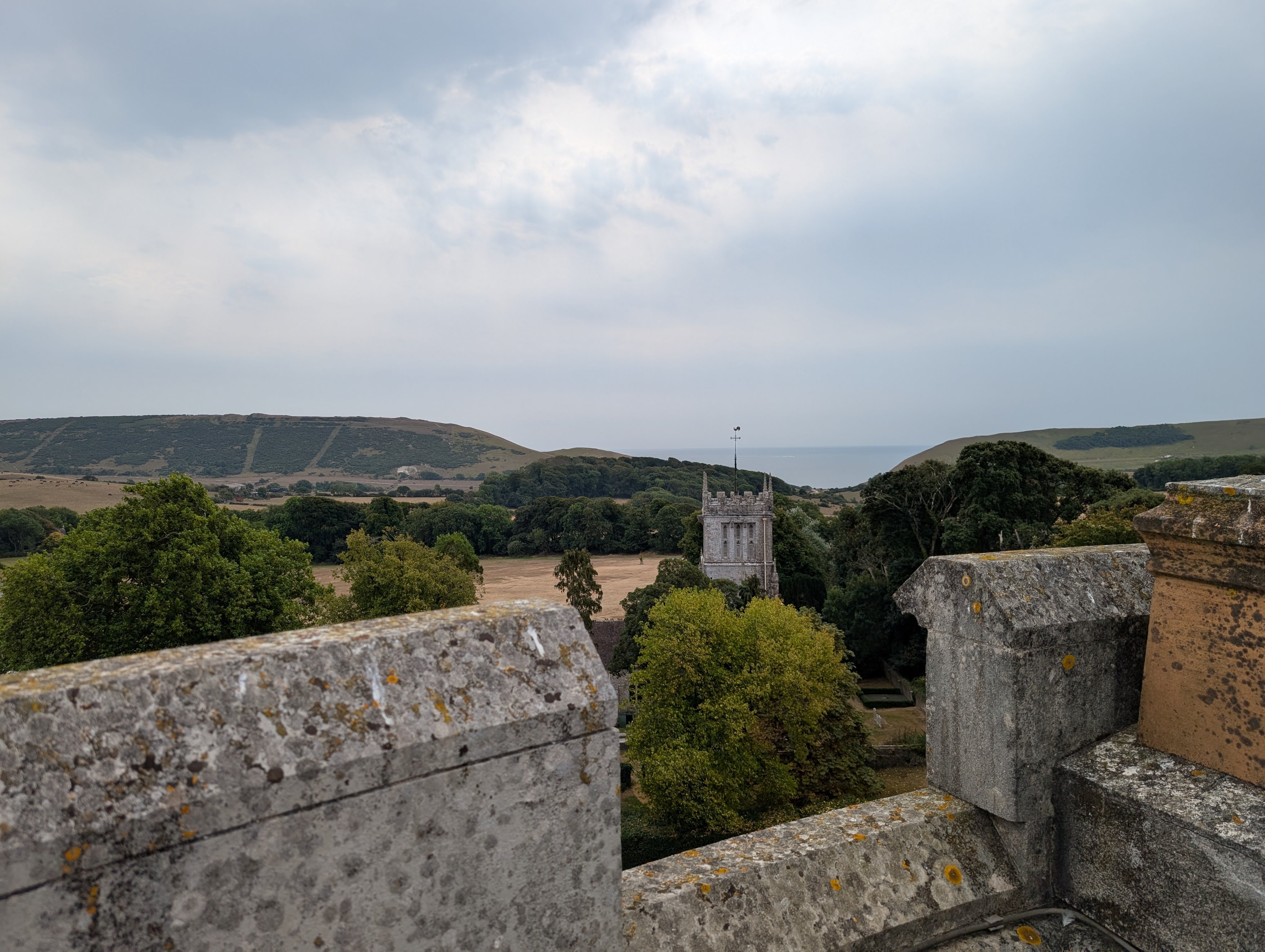 Lulworth Castle - Views - South